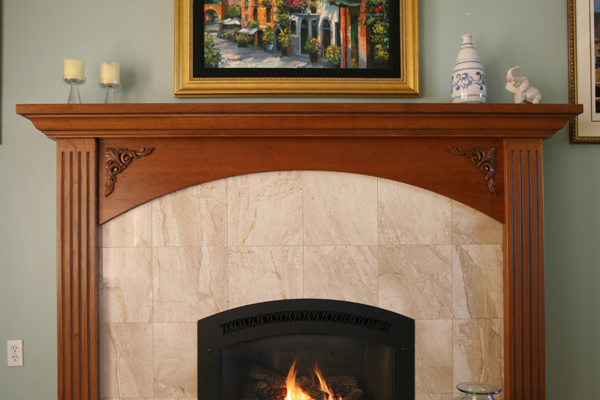 Fireplace – Marble Surround